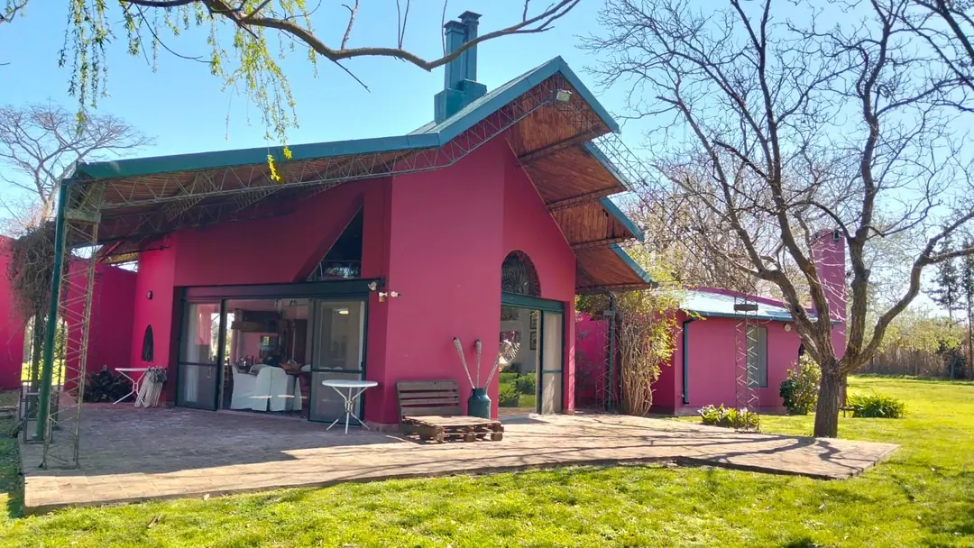 Terrace of the main house facing the park
