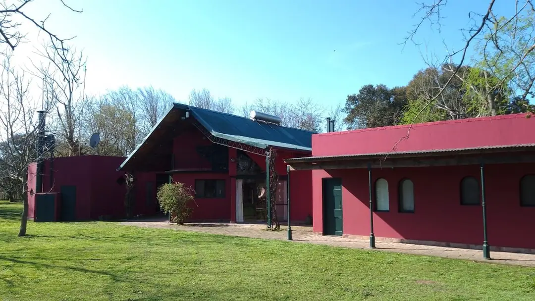 Main house and the long guest wing